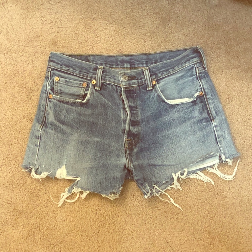 High waisted shorts